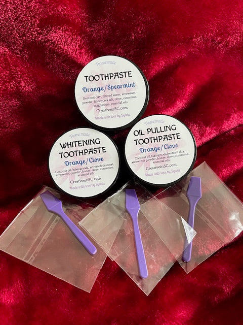 All-natural Toothpaste 2oz  NEW FORMULA