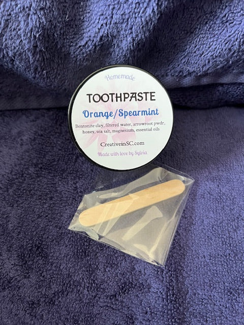 All-natural Toothpaste 2oz  NEW FORMULA