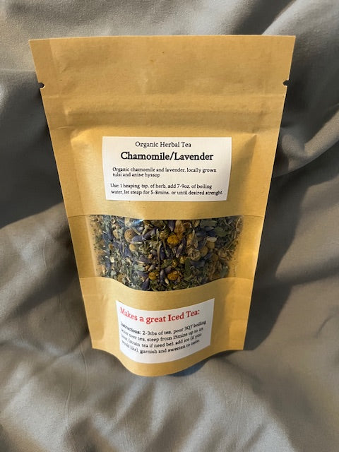 Organic Herbal Teas  (Small loose leaf)