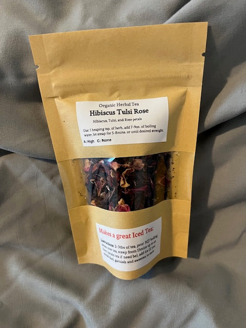 Organic Herbal Teas  (Small loose leaf)