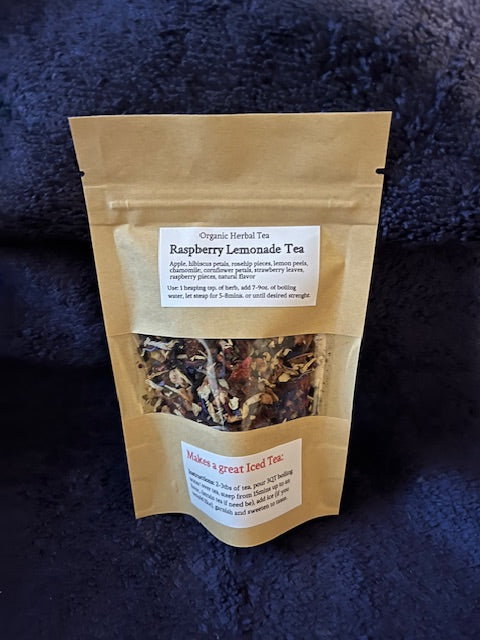 Organic Herbal Teas  (Small loose leaf)