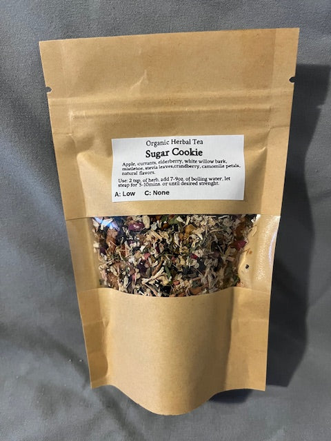 Organic Herbal Teas  (Small loose leaf)