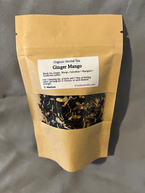 Organic Herbal Teas  (Small loose leaf)